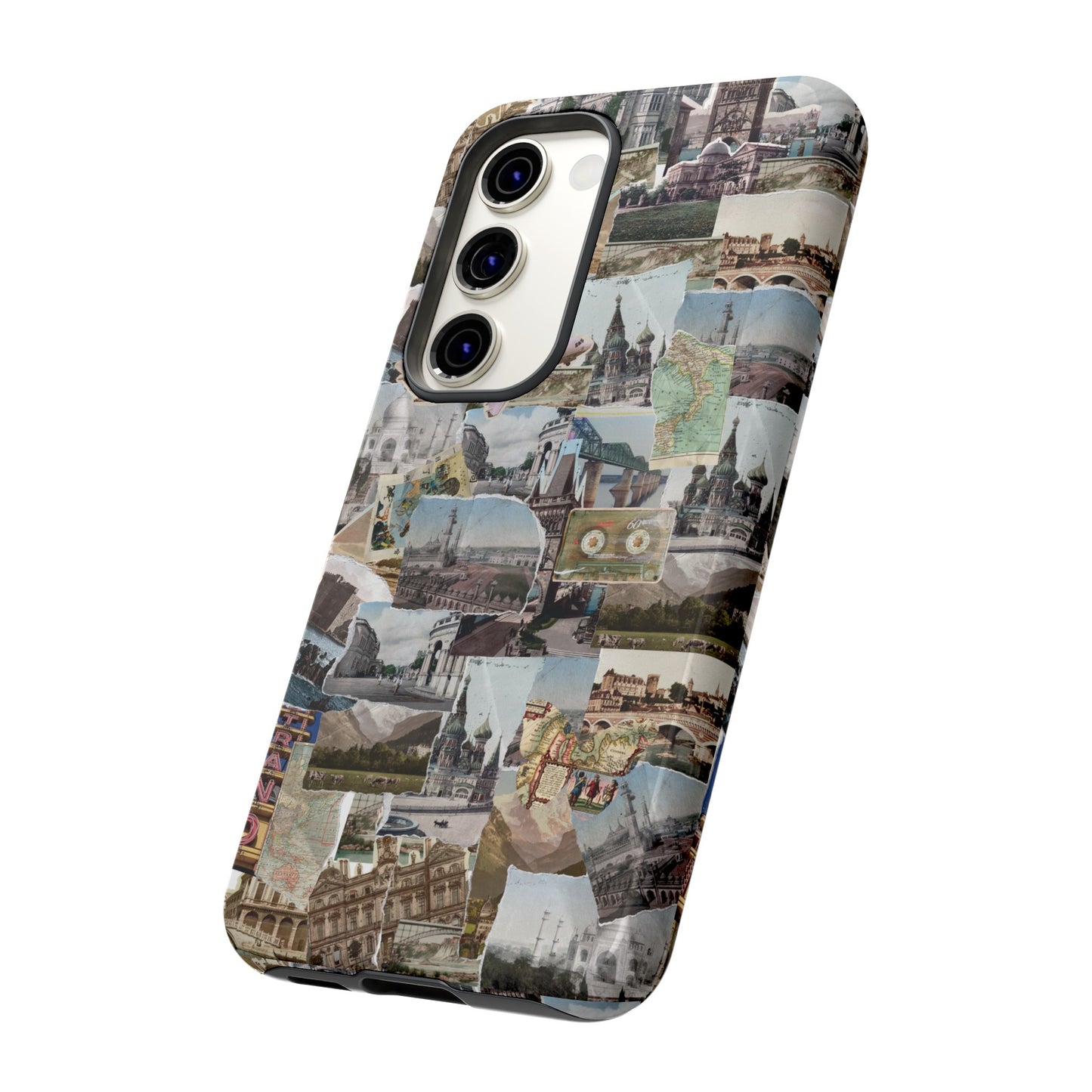 Travel Collage Wallpaper Phone Case | iPhone 15 Plus/ Pro, 14, 13, 12| Google Pixel 7, Pro, 5| Samsung Galaxy S23 All Major Phone Models