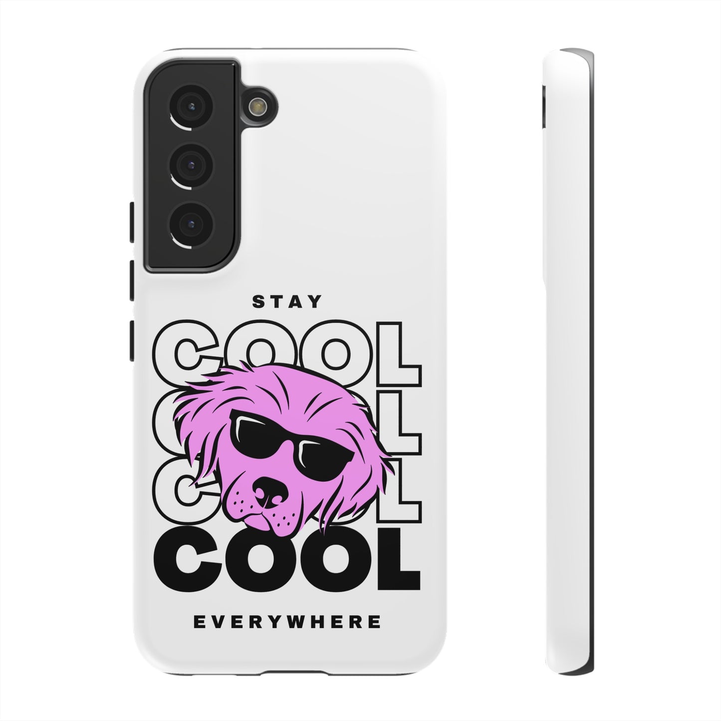 Stay Cool Phone Case | iPhone 15 Plus/ Pro, 14, 13, 12| Google Pixel 7, Pro, 5| Samsung Galaxy S23 All Major Phone Models