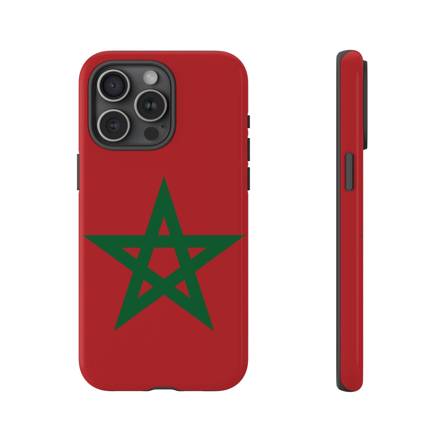 Morocco Flag Phone Case | iPhone 15 Plus/ Pro, 14, 13, 12| Google Pixel 7, Pro, 5| Samsung Galaxy S23 All Major Phone Models