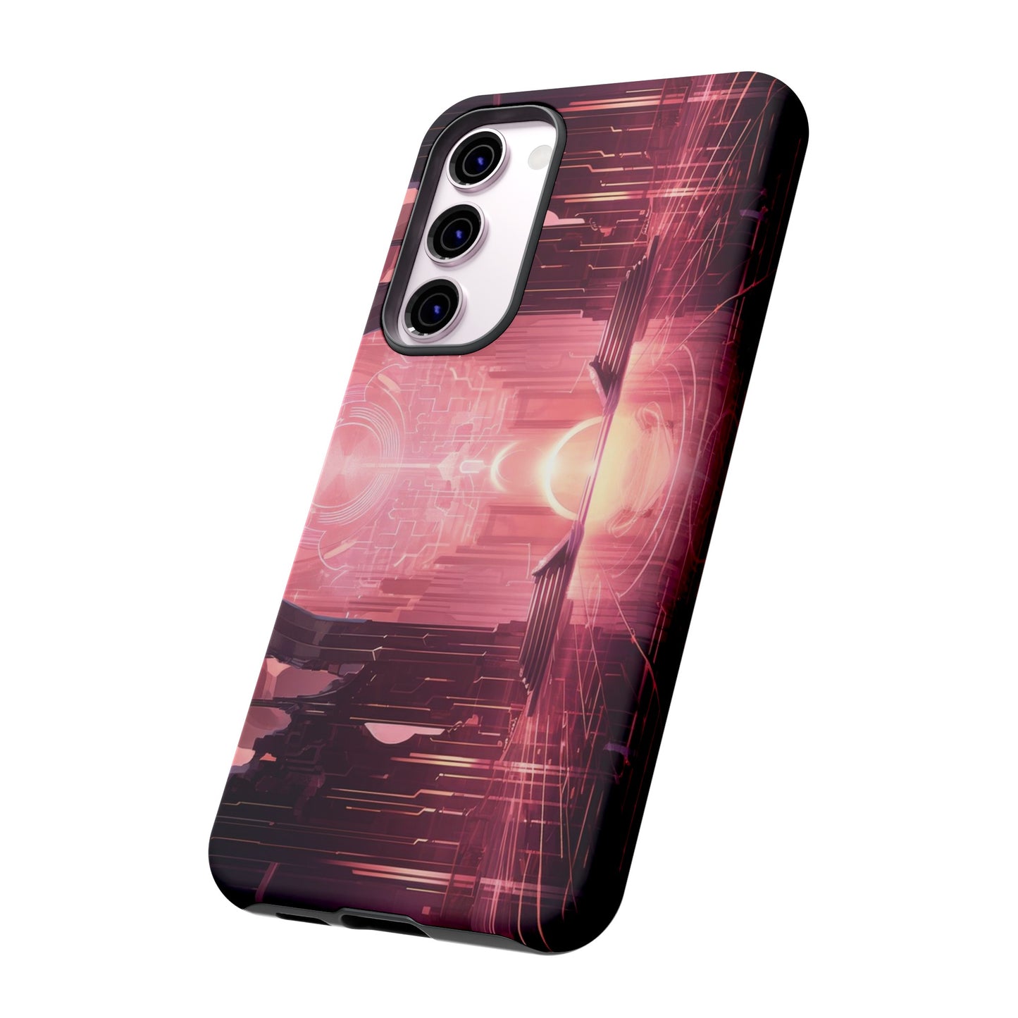 Sci-Fi Hall Wallpaper Phone Case | iPhone 15 Plus/ Pro, 14, 13, 12| Google Pixel 7, Pro, 5| Samsung Galaxy S23 All Major Phone Models