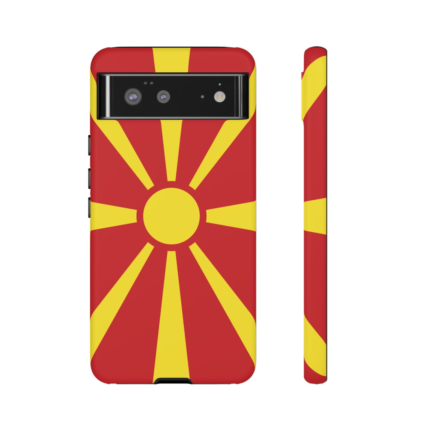 Macedonia Flag Phone Case | iPhone 15 Plus/ Pro, 14, 13, 12| Google Pixel 7, Pro, 5| Samsung Galaxy S23 All Major Phone Models