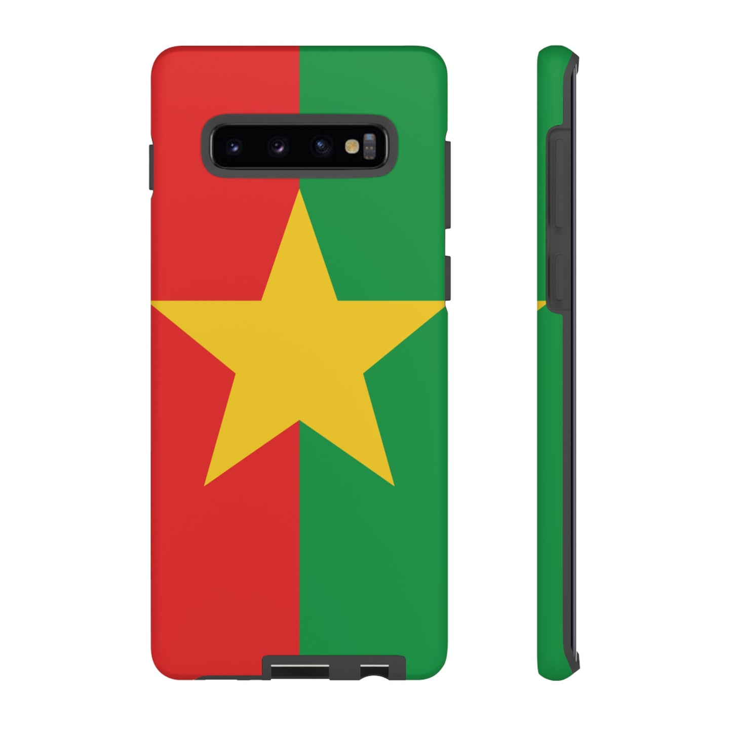 Burkina Faso Flag Phone Case | iPhone 15 Plus/ Pro, 14, 13, 12| Google Pixel 7, Pro, 5| Samsung Galaxy S23 All Major Phone Models