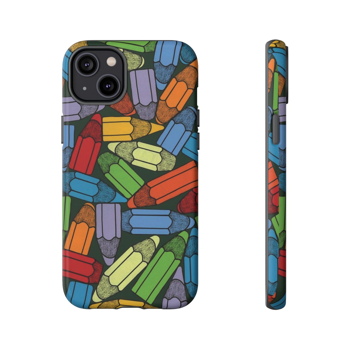 Pencil Wallpaper Phone Case | iPhone 15 Plus/ Pro, 14, 13, 12| Google Pixel 7, Pro, 5| Samsung Galaxy S23 All Major Phone Models