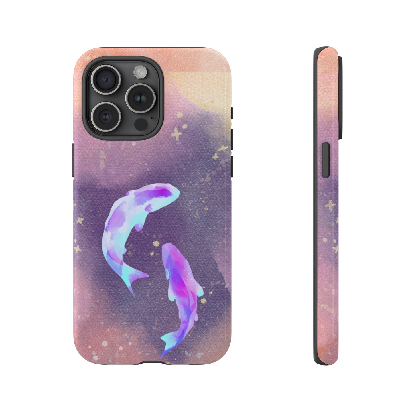 Cosmic Koi Phone Case | iPhone 15 Plus/ Pro, 14, 13, 12| Google Pixel 7, Pro, 5| Samsung Galaxy S23 All Major Phone Models