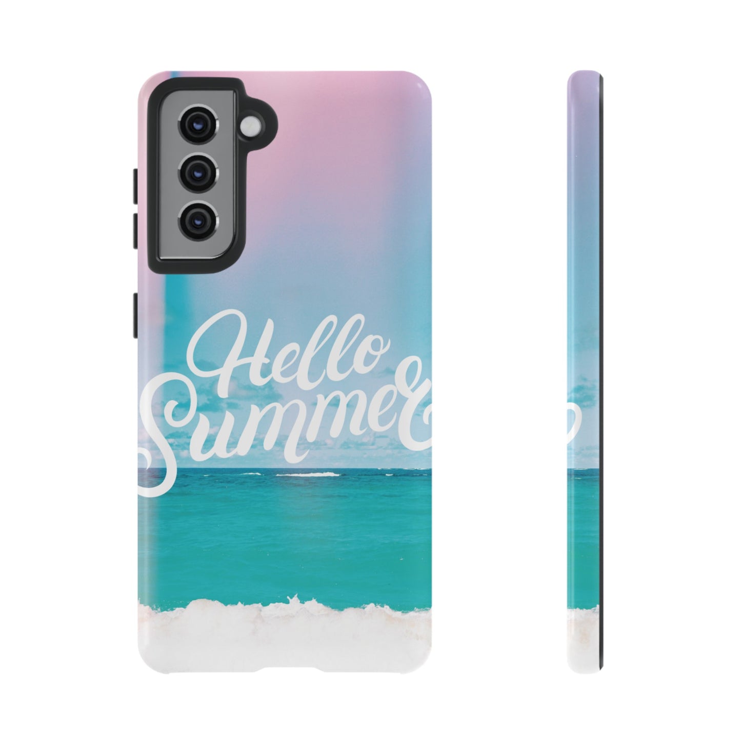 Hello Summer Wallpaper Phone Case | iPhone 15 Plus/ Pro, 14, 13, 12| Google Pixel 7, Pro, 5| Samsung Galaxy S23 All Major Phone Models