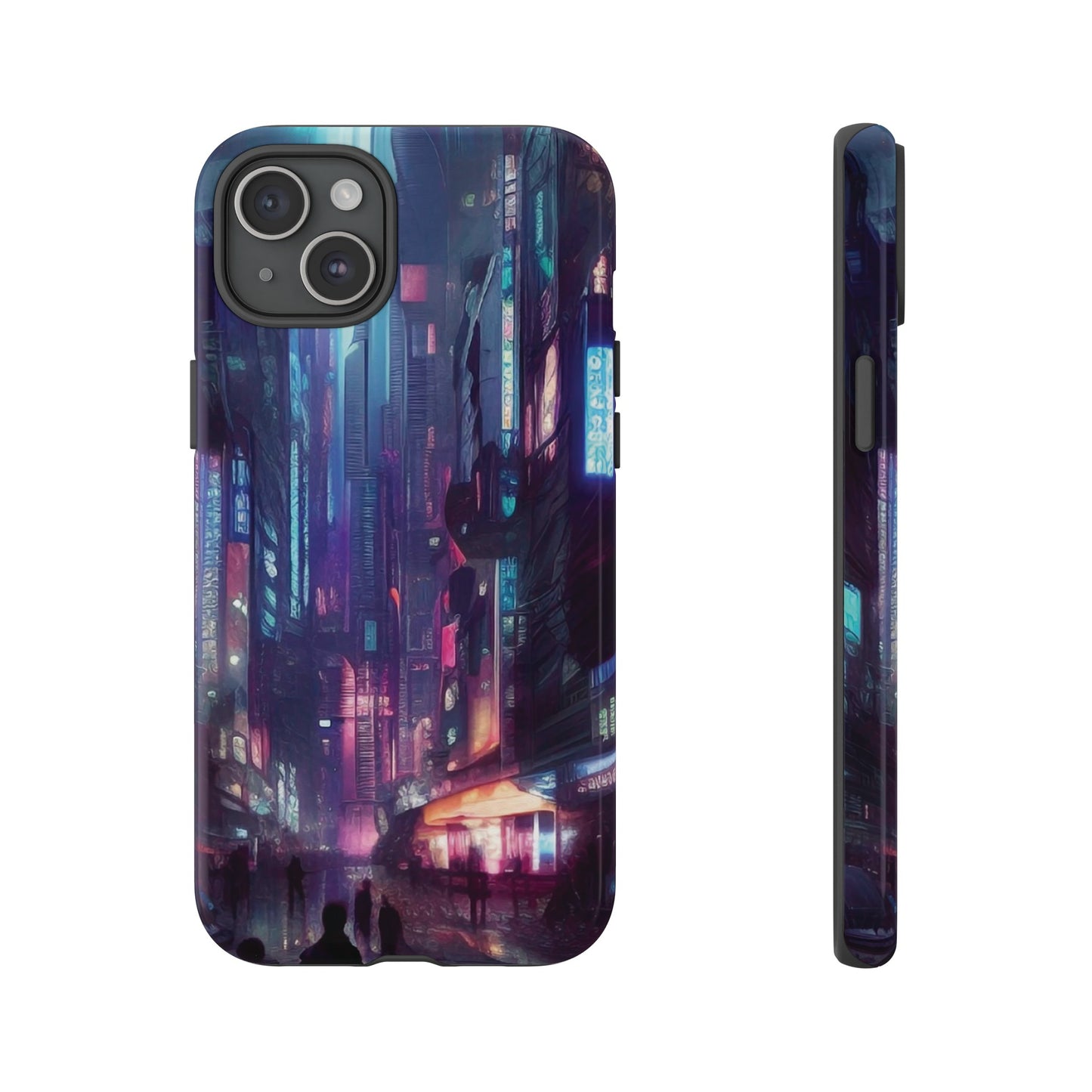 Futuristic Sci-Fi City Wallpaper Phone Case | iPhone 15 Plus/ Pro, 14, 13, 12| Google Pixel 7, Pro, 5| Samsung Galaxy S23 All Major Phone Models