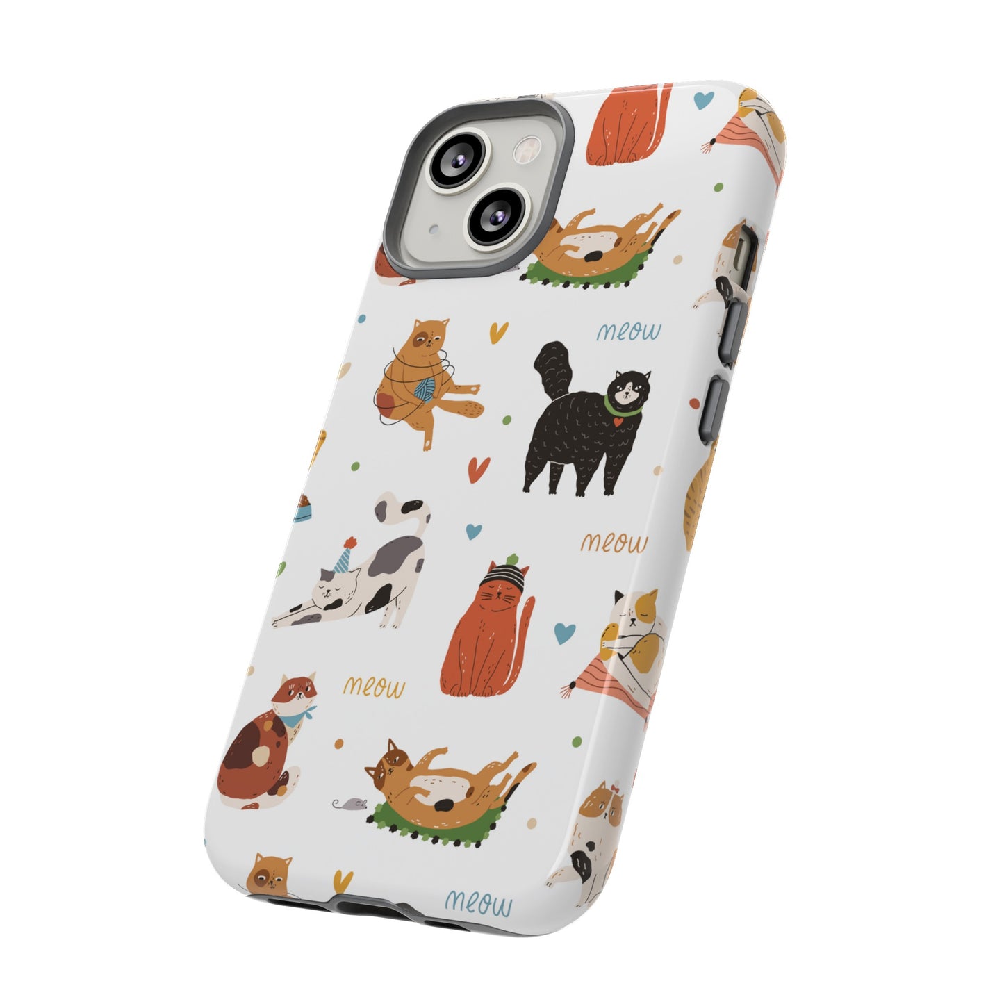 Collage of Cats Wallpaper Phone Case | iPhone 15 Plus/ Pro, 14, 13, 12| Google Pixel 7, Pro, 5| Samsung Galaxy S23 All Major Phone Models