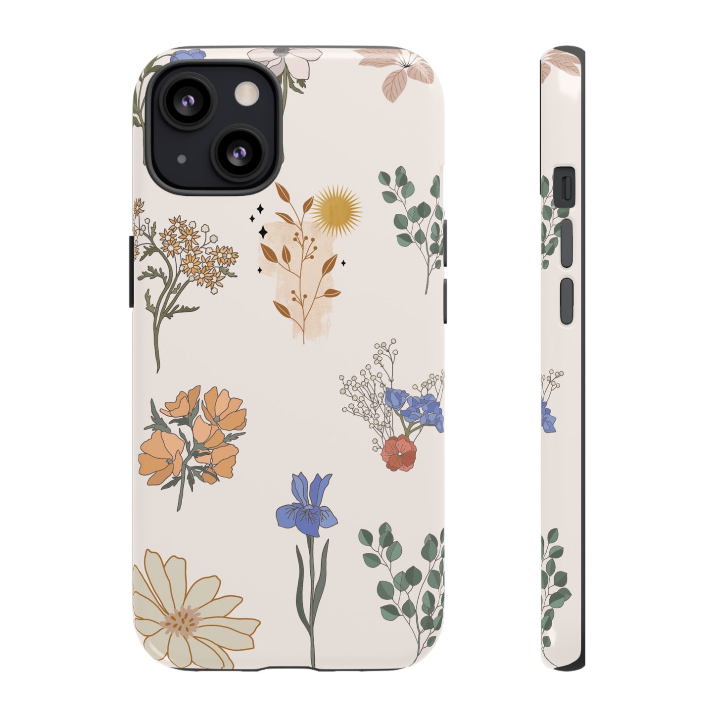 Floral Collage Phone Case | iPhone 15 Plus/ Pro, 14, 13, 12| Google Pixel 7, Pro, 5| Samsung Galaxy S23 All Major Phone Models