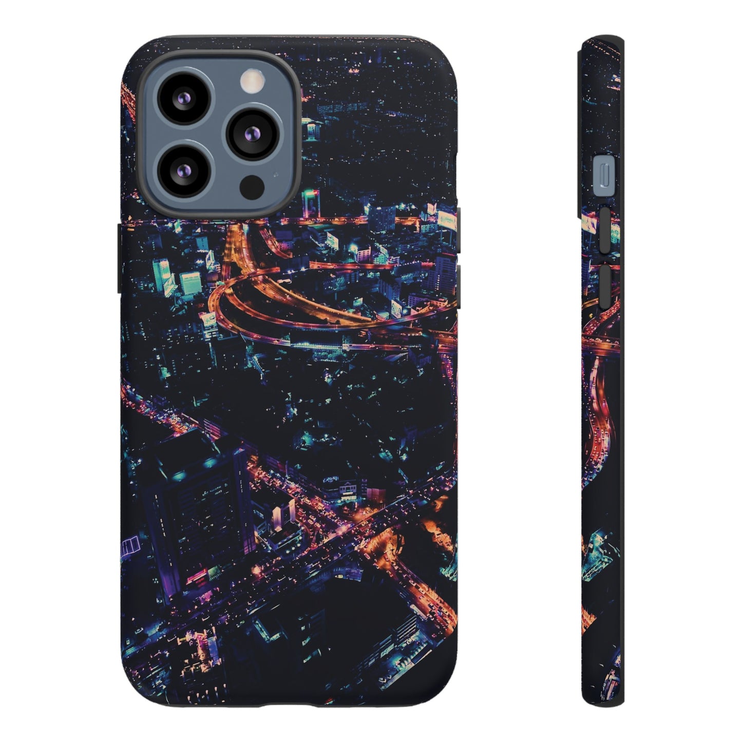 Busy City Wallpaper Phone Case | iPhone 15 Plus/ Pro, 14, 13, 12| Google Pixel 7, Pro, 5| Samsung Galaxy S23 All Major Phone Models