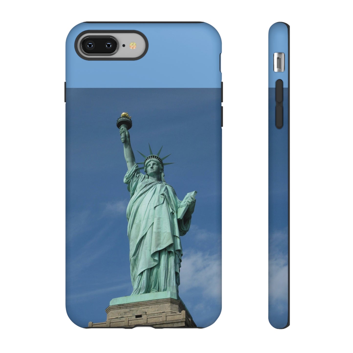 Statue Of Liberty Wallpaper Phone Case | iPhone 15 Plus/ Pro, 14, 13, 12| Google Pixel 7, Pro, 5| Samsung Galaxy S23 All Major Phone Models