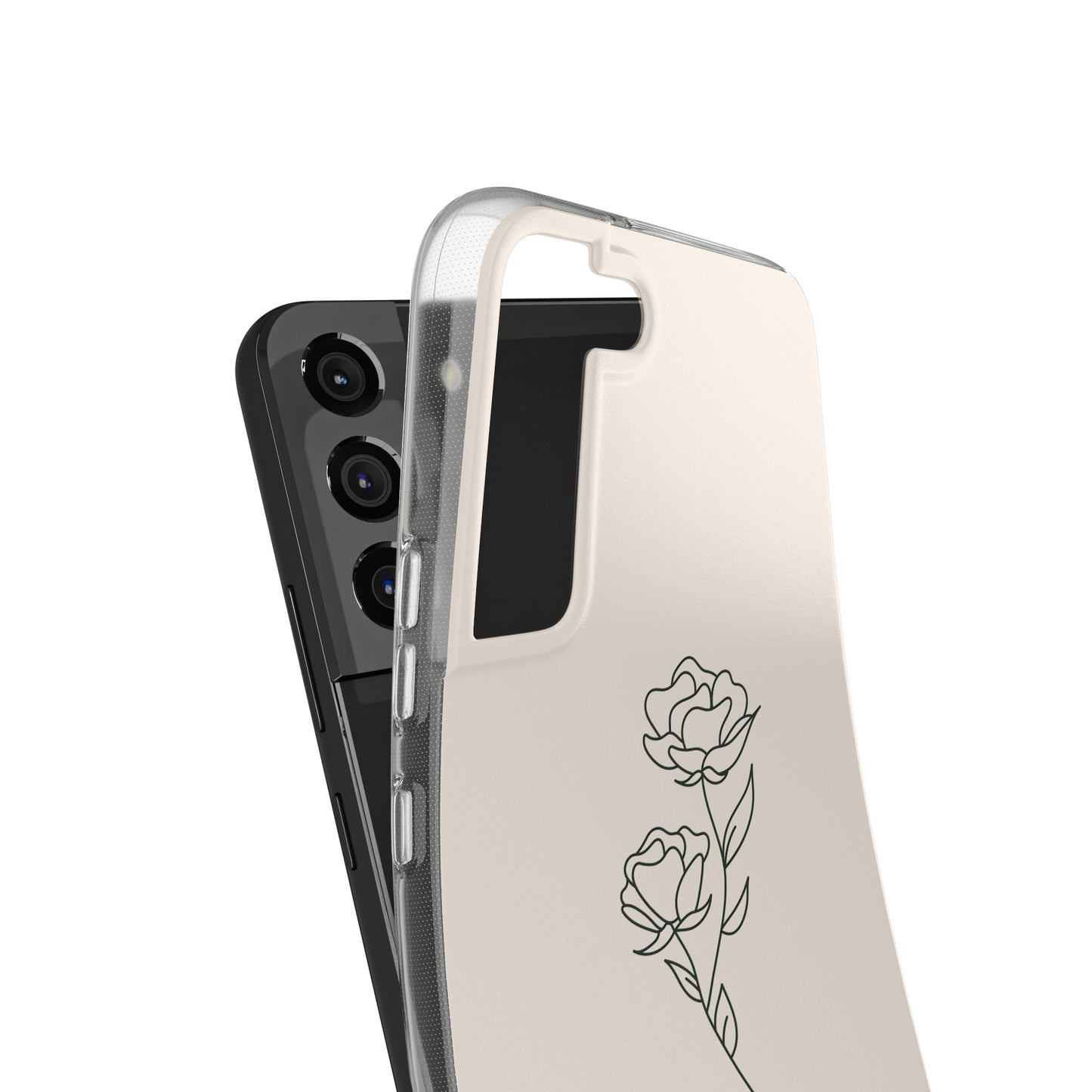 Simple Rose Phone Case | iPhone 15 Plus/ Pro, 14, 13, 12| Google Pixel 7, Pro, 5| Samsung Galaxy S23 All Major Phone Models